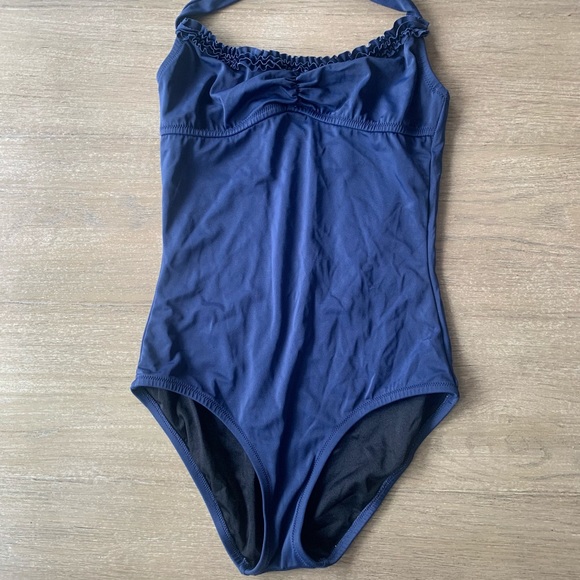 J. Crew Swim Jcrew Womens Navy One Piece Swimsuit Poshmark